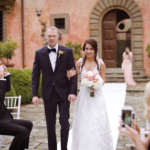 wedding video in Tuscany Ella e John