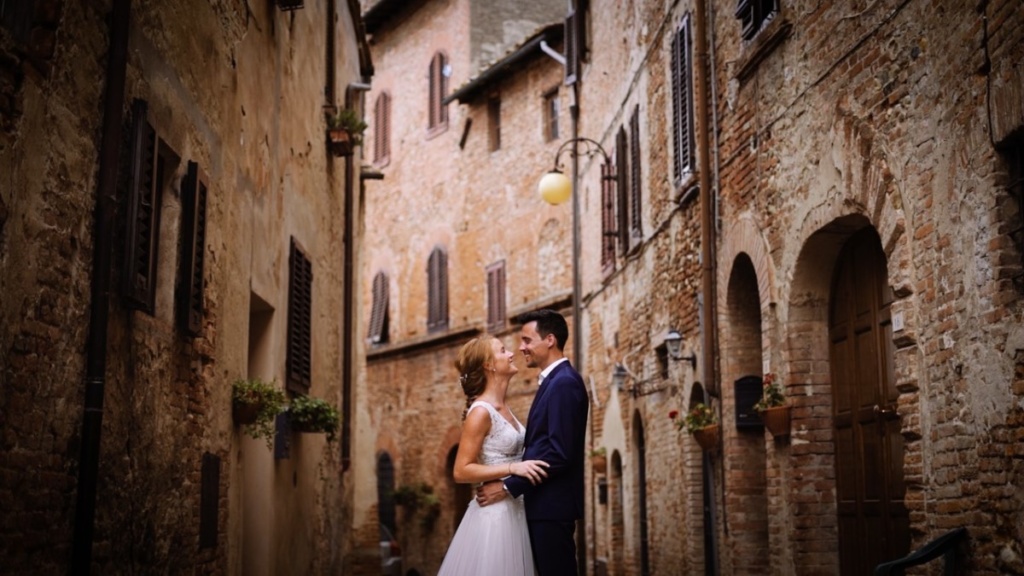 Paul + Anne. San Gimignano, Siena