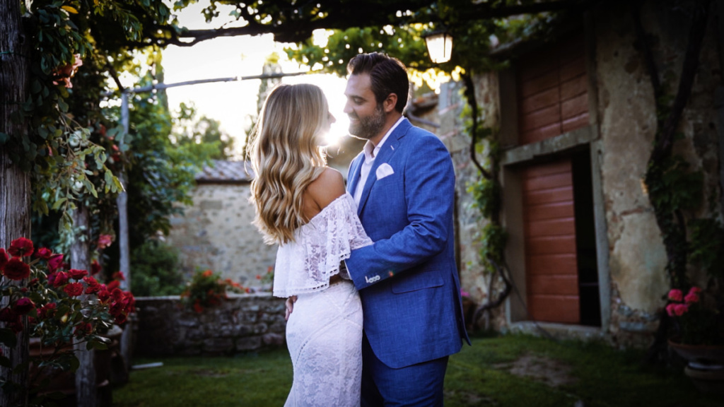 wedding video in Tuscany jonny and chloe