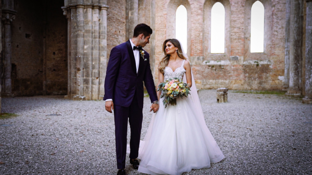wedding video in Tuscany Fabian and Erin