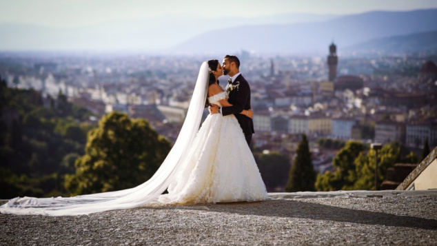 Rebecca + James. Villa Cora, Florence