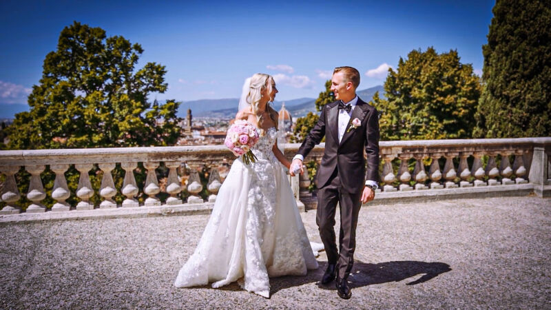 Elizaveta + Lucas. Villa Corsini, Florence