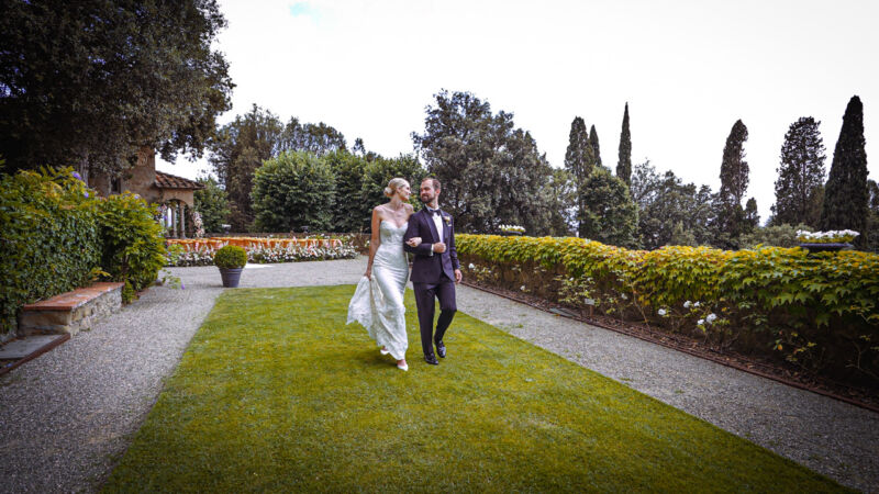 wedding video villa le fontanelle florence